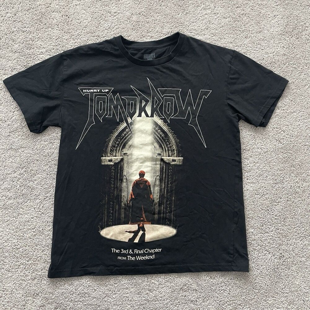 The Weeknd Hurry Up Tomorrow T-Shirt 3rd & Final Chapter Men's Large